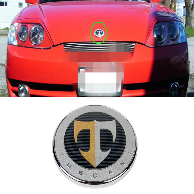 Dianteira + Bagagem Marca para Hyundai Logotipo Genuíno Emblema Conjunto 2 Pçs Capa Traseira Tiburon Coupe 2001-2008 863202c700 863302c000 t 3 capa dianteira + bagagem traseira marca para