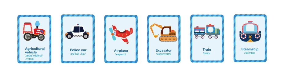 Magnetic Cartoon Puzzle 3D Traffic Matching Jigsaw Games Toy Early Learning Traffic Puzzles Educational Toys for Child Kids Gift_08