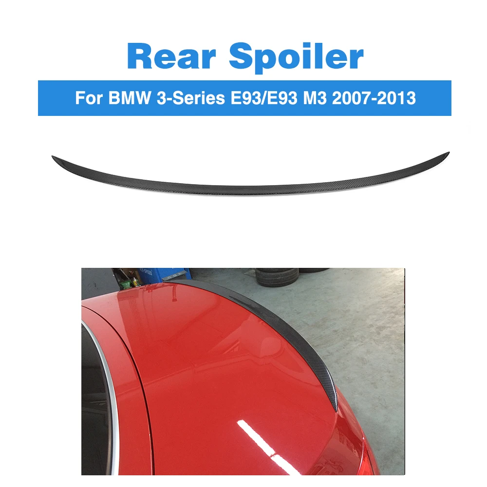 Задний спойлер из углеродного волокна для BMW 3 серии E93 M3 325i 328i 330i 335i 2007 2013