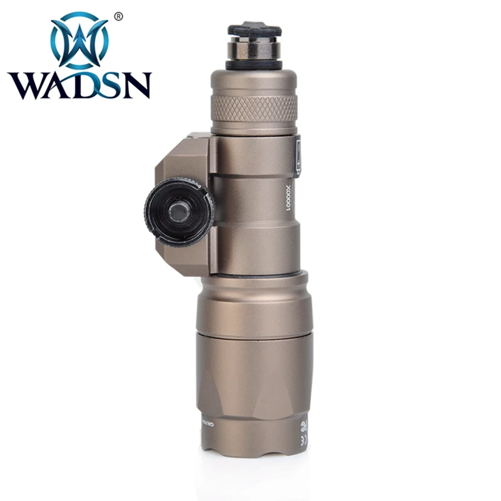Tática com Dupla Interruptor de Fita Wadsn Softair Scout Lanterna Função M300 Tochas 280 Lumens Arma Caça Luzes Luz M300a 18 com dupla função interruptor de fita m300