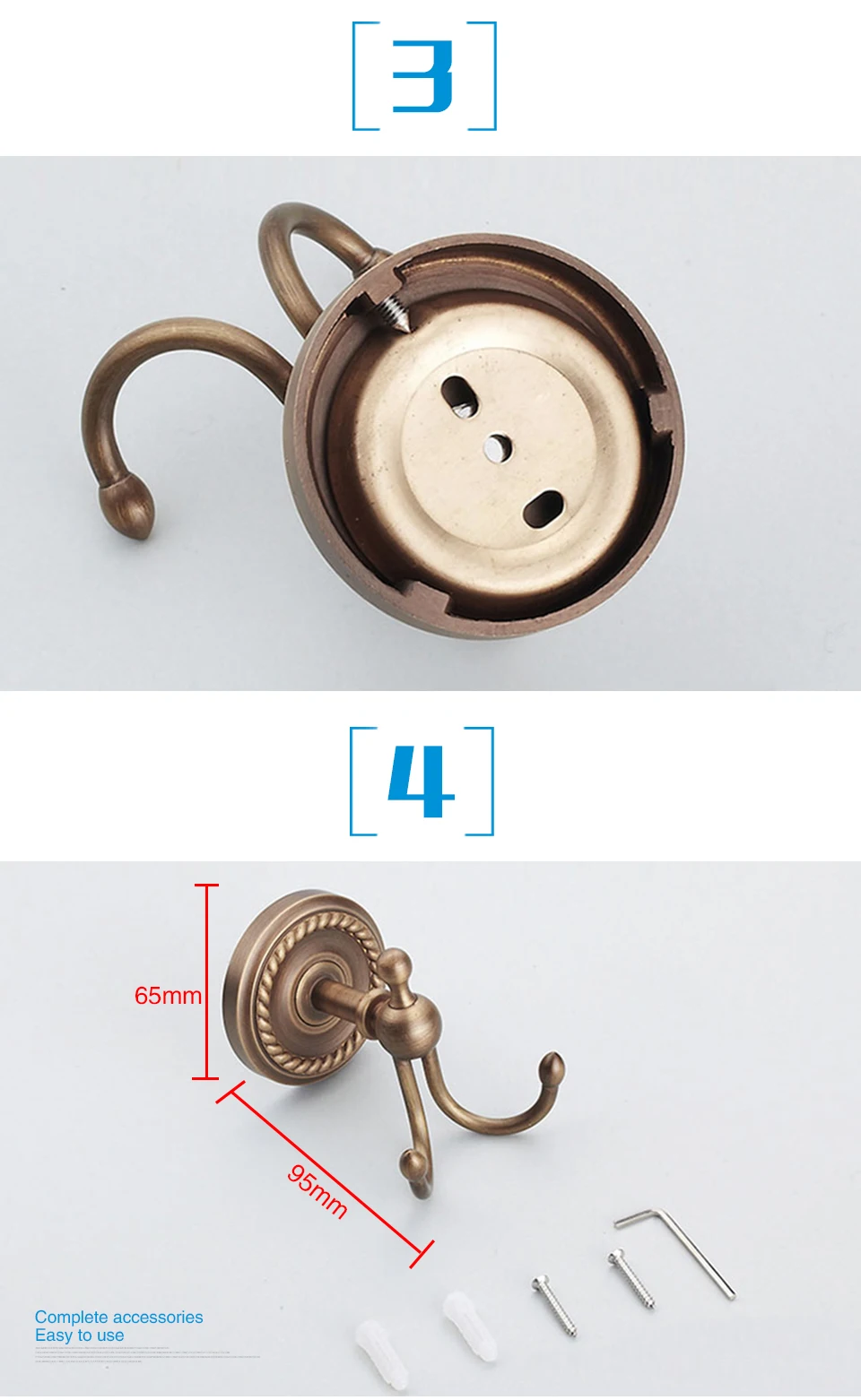 GAPPO крючки для халатов archaistic одиночные настенные крючки для одежды, монтируемые креативные крючки для ванной комнаты полотенце Аксессуары