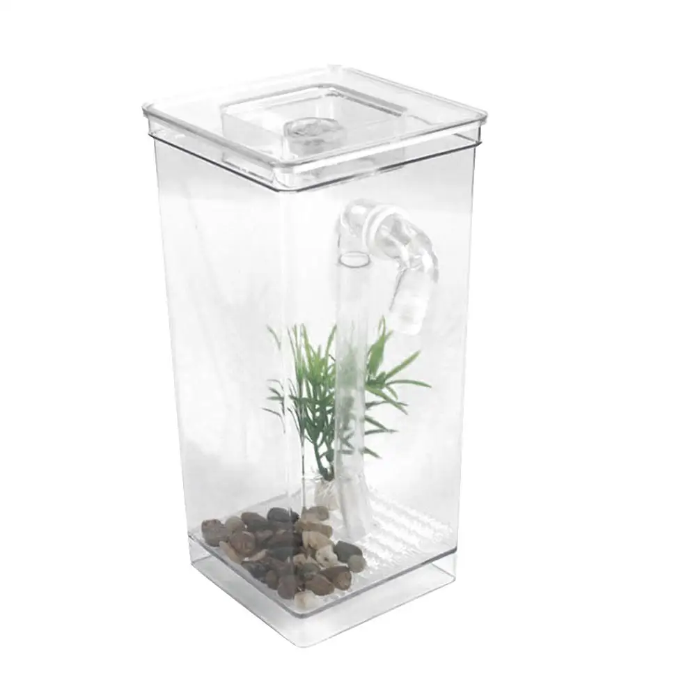 Aquarium Self Cleaning Small Fish Tank Bowl Household Desk Aquarium Self Cleaning Small Fish Tank