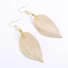 2019 Hot Design Drop Earrings For Women Natural Leaf earrings ladies drop earring copper women's earrings 2019 Hot Design Drop Earrings For Women Natural Leaf earrings ladies drop earring copper women's earrings