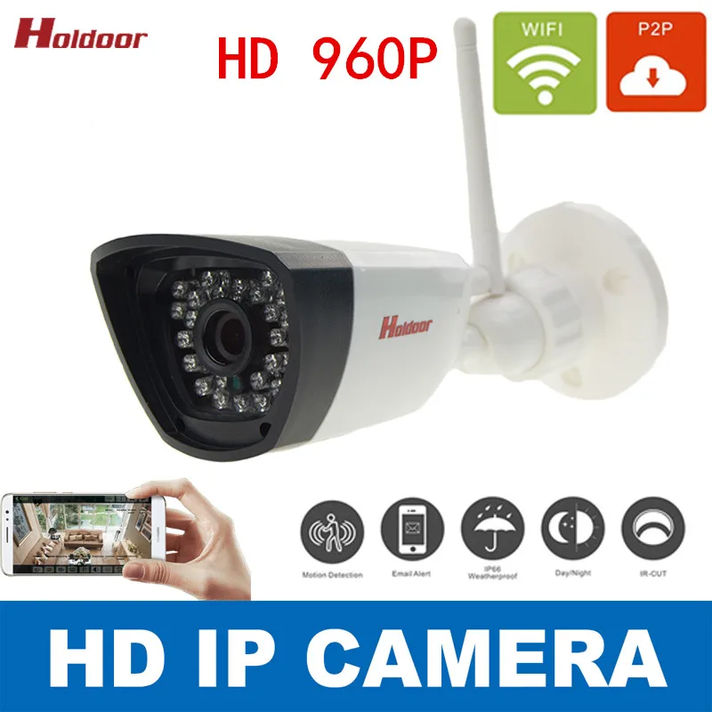 

IP camera WIFI Megapixel 960p HD Outdoor Wireless Digital Security CCTV IP Cam IR Infrared SD Card Slot P2P Bullet Kamera