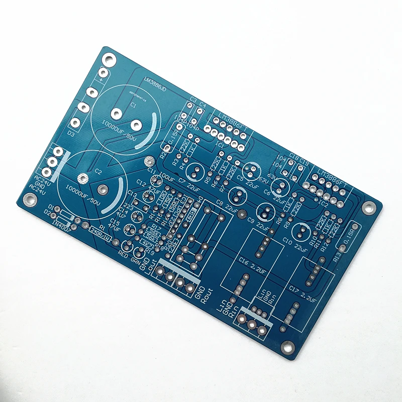 1 шт. 68 Вт* 2 LM3886 Плата усилителя мощности PCB с защитой динамика для аудиофилов diy(только PCB без компонентов