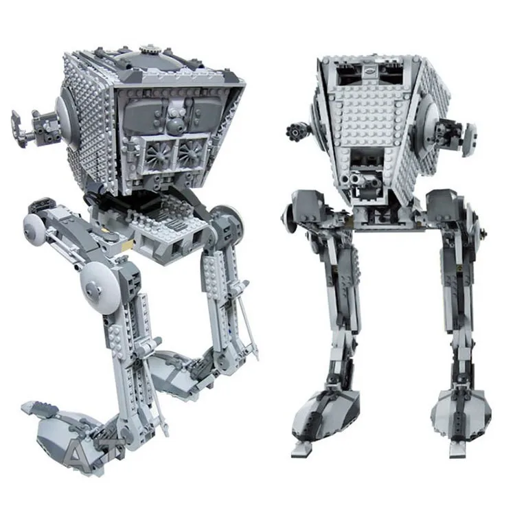 

05052 Star Wars Series The Empire AT-ST Robot Mobile Building Block 1136Pcs Brick Compatible With 75153