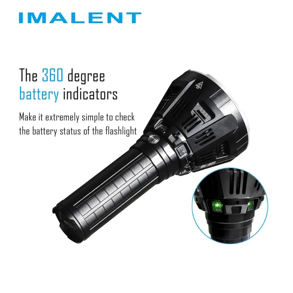IMALENT MS12 12xcree XHP70 53000 люмен Высокая производительность Открытый Поиск свет