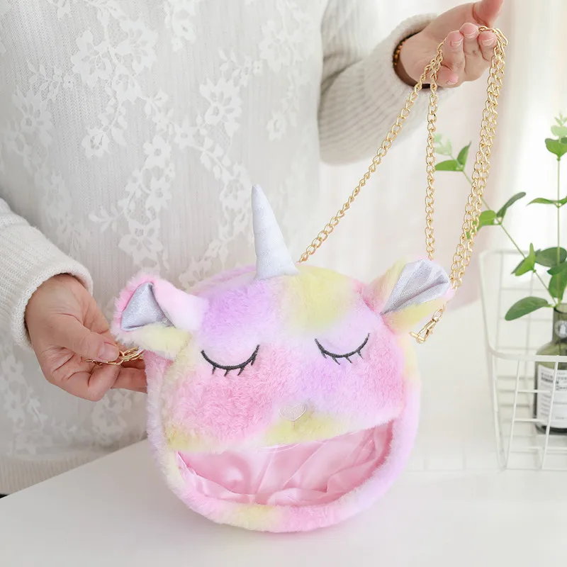 Unicorn Plush Crossbody Cosmetic Bag -Unicorn Fashion HTB13Q1fM6TpK1RjSZKPq6y3UpXa3