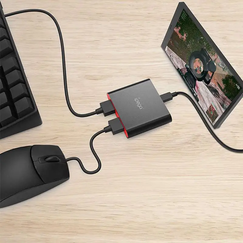 Bluetooth Keyboard-Mouse Converter for Smartphone/Tablet Controller for Xiaomi Samsung Mobile for P