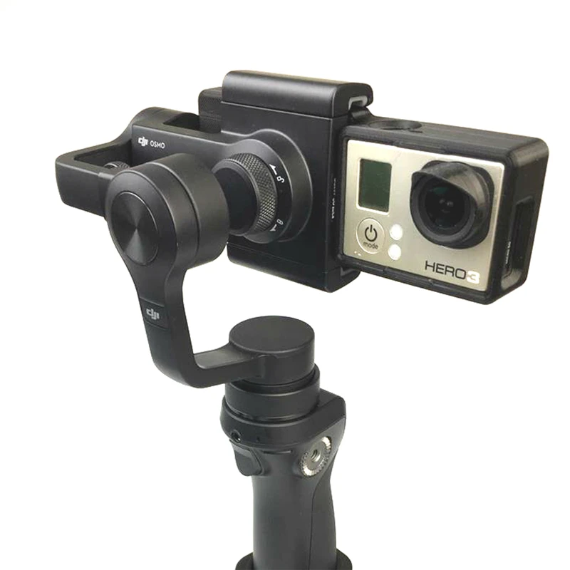 

Zhiyun Smooth DJI OSMO Mobile Handheld Gimbal Stabilizer Adapter Switch Mount Plate Sun Shade for Gopro 3 3+ 4 Action Camera