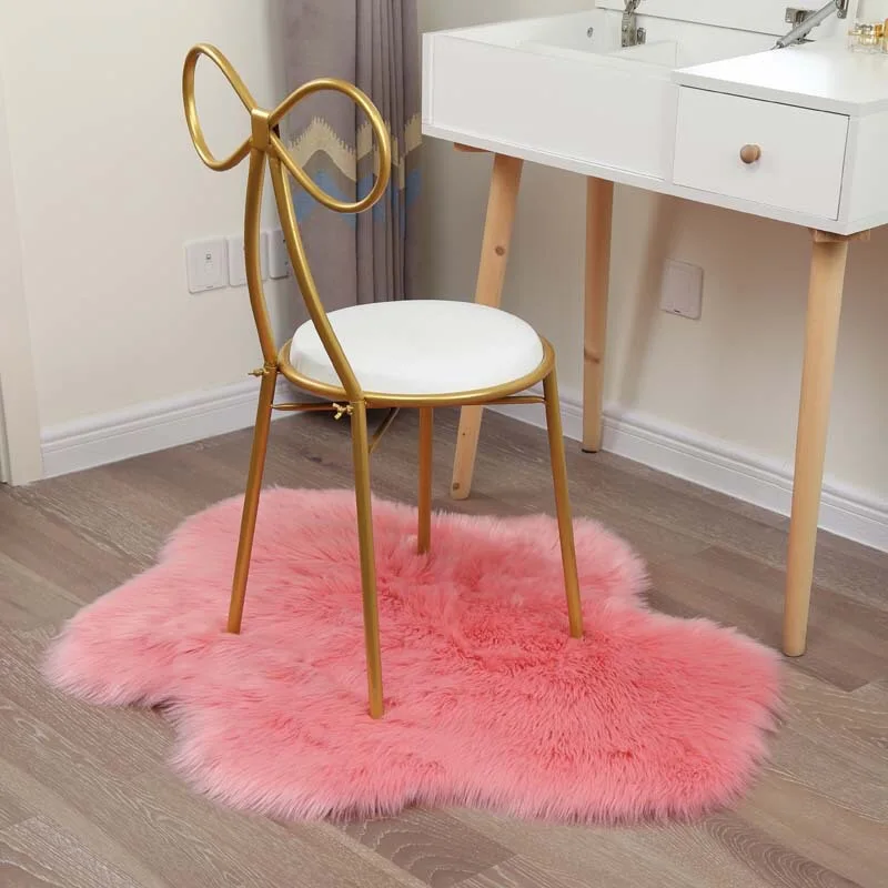 Меховая овчина облако детский игровой коврик хлопок Детский ковер искусственный мех ковер фотография фон украшение комнаты