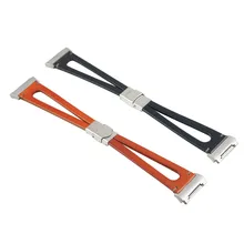 Ouhaobin Смарт-часы Бретели для нижнего белья Замена кожаный ремешок часы браслет группы ремень Браслет для fitbit ионные часы jan25