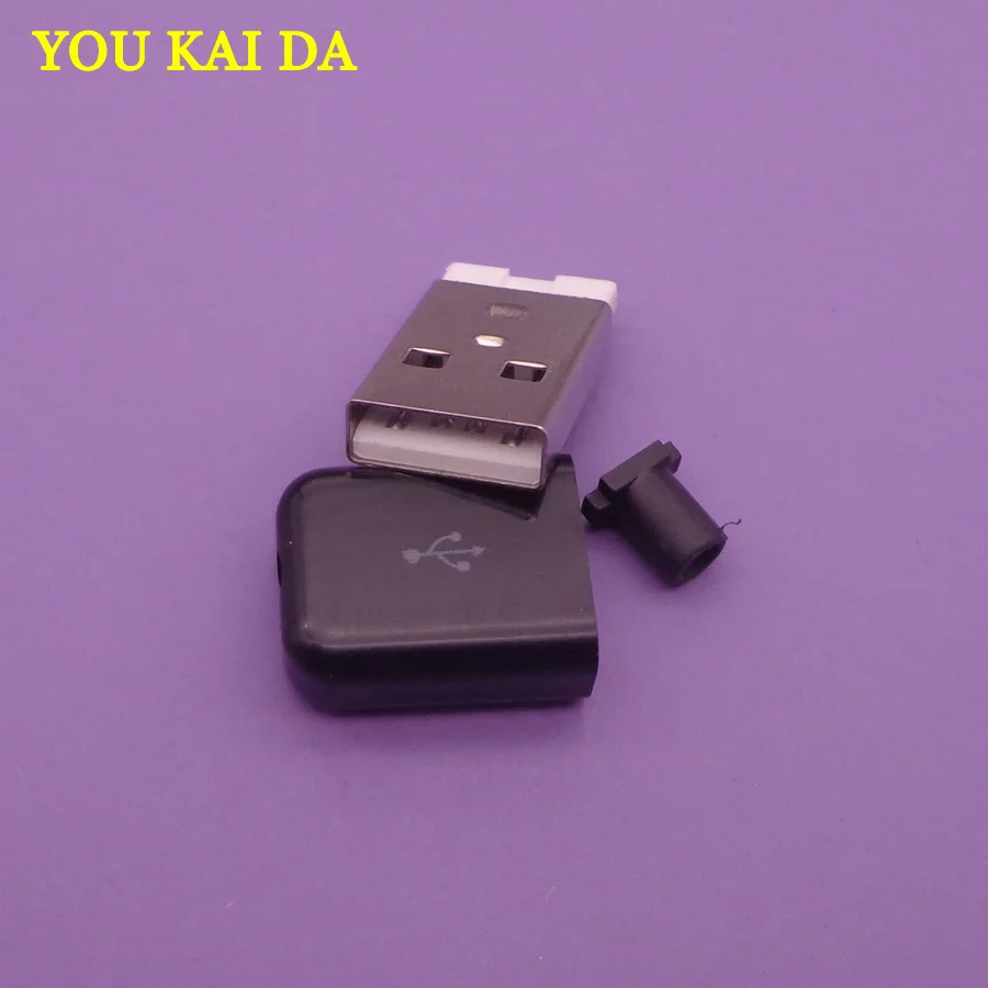 10 шт. 4 контактный разъем micro USB 2 0 типа A для самостоятельной пайки с черной