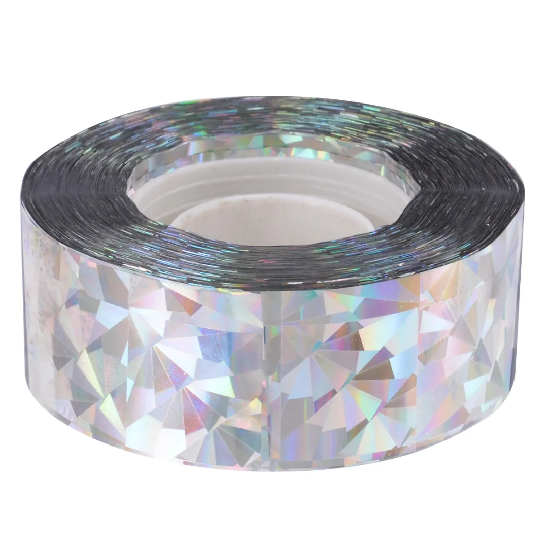 Reflective Bird Scare Tape Audible Repellent Pigeons Fox Repeller Ribbon Deterrent Tapes For Garden Pest Control Tools 45/90M