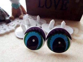 

Safety Plastic Doll Eyes Free Ship 100pcs 22mm Teddy Bear Eyes
