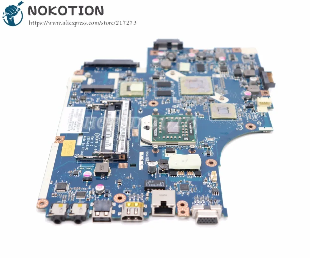 Материнская плата NOKOTION для ноутбуков Acer aspire 5551 5551G 5552 5552G материнская ноутбука NEW75
