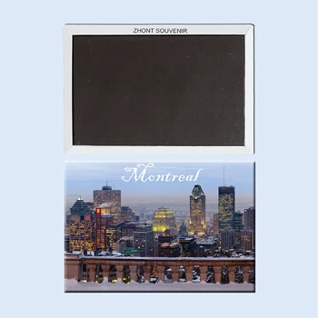 

City_lights_of_Montreal Fridge Magnets Travel souvenirs 21935