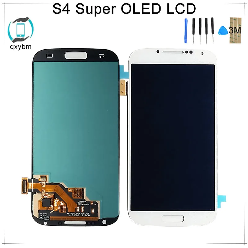 

Super OLED 5.0" For Samsung For Galaxy S4 i9500 i9505 i337 i545 LCD Display Touch Screen Digitizer Assembly Replacement + tools