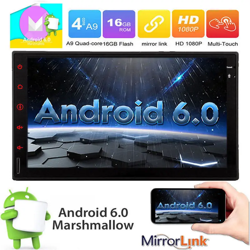 Discount Android 6.0 4G WIFI 7"Double 2DIN Car Radio Stereo No DVD Player GPS Navigation 0 Discount Android 6.0 4G WIFI 7"Double 2DIN Car Radio Stereo No DVD Player GPS Navigation 0