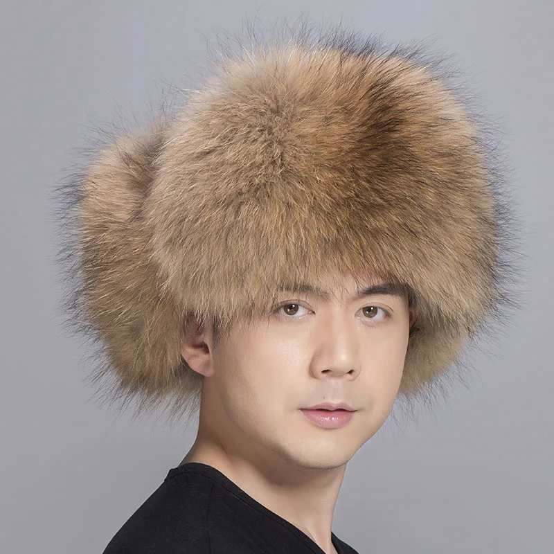 big fur hat raccoon fur 1