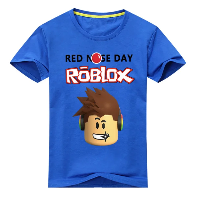 New Roblox T shirt For Kids Summer Clothing Boys 3D Games Tshirt ...