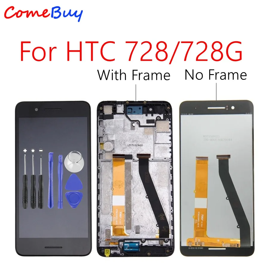 For HTC Desire 728 LCD Display Touch Screen Digitizer Assembly For HTC
