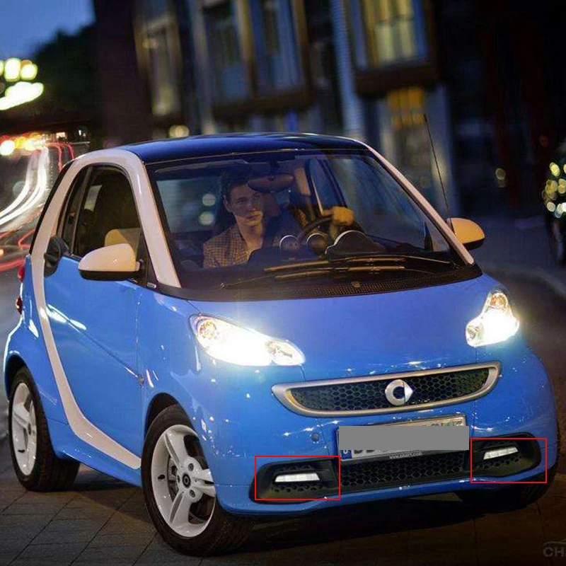 2x6500K белый светодиодный светильник положения для Benz Smart 451 2012 2013 2014 Светодиодный