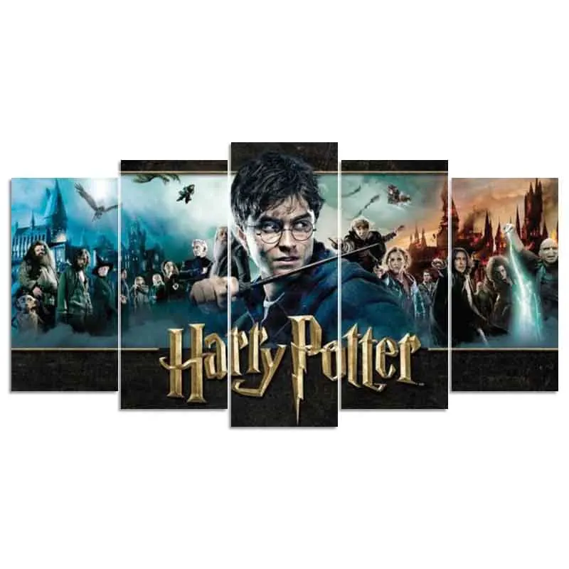 

Harry Potter Diamond Painting Needlework Cross Stitch Full Square Mosaic Multi-picture Combination Rhinestones DIY Gift LG2869