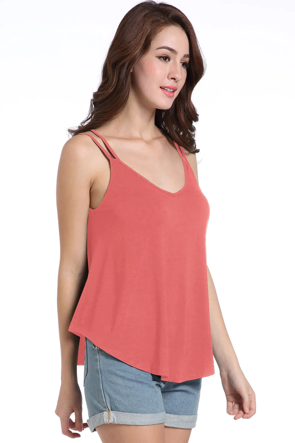 women strapless vest tops t shirt 064a (21)