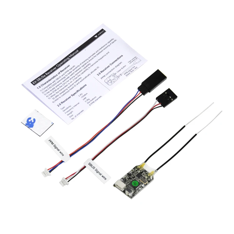 Мини ресивер Walkera для квадрокоптера Devo 7/F7/F10/F12E радиоуправляемая модель FPV 2 4G 12