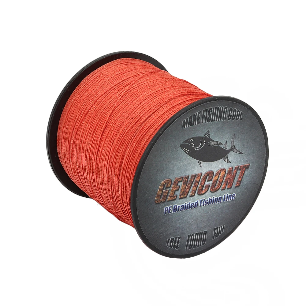 Плетеная леска красная Pesca Multifilament 100 м 300 м 500 м 1000 м 1500 м 2000 м Peche 4 нити PE морская Vissen карповая леска