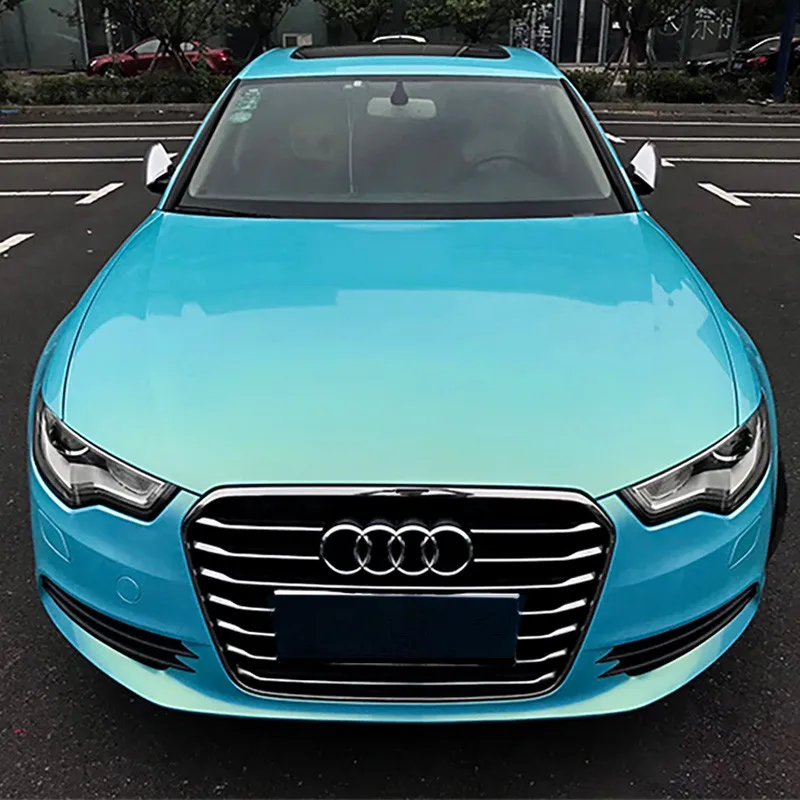 Глянцевая пленка для кузова автомобиля 2 шт. 50*150 см розовая золотая синяя зеленая