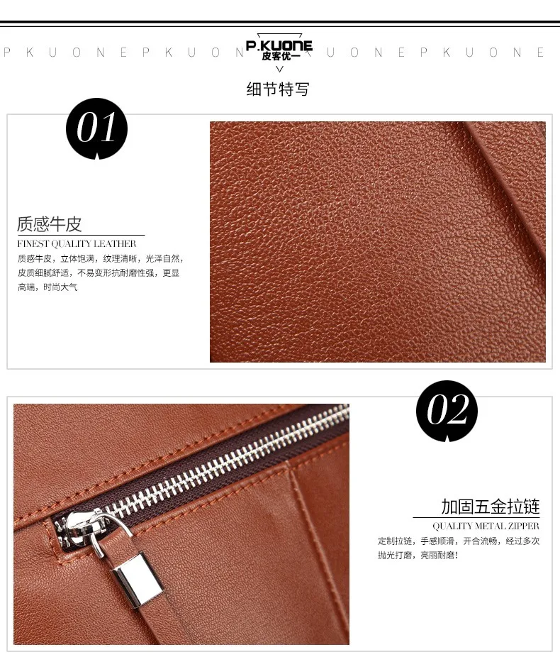 Высокое качество Классический для мужчин's Винтаж Пояса из натуральной кожи мужские портфели мужчин сумка бизнес досуг BagP610606