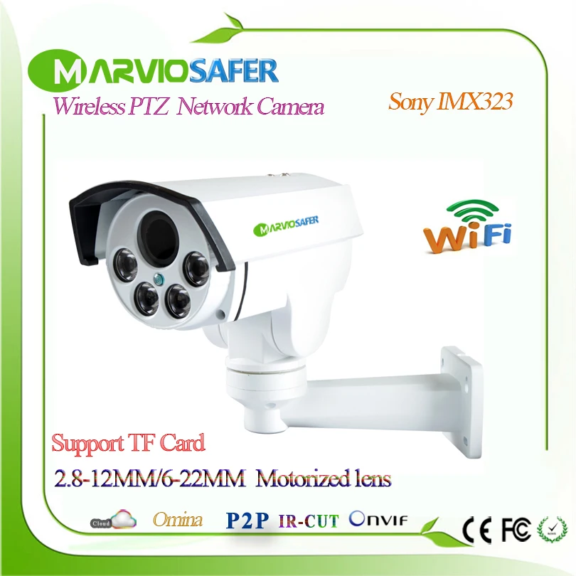 Marviosafer 1080P Full HD CCTV wi fi Network PTZ IP Camera Cam font b Wireless b
