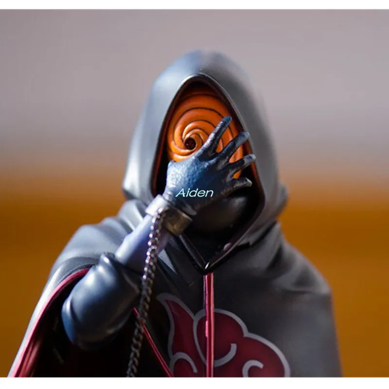 10 &quotНаруто статуя Учиха Obito бюст моделирование Full Длина Портрет с светодиодный