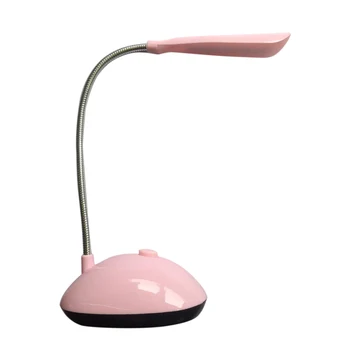 

Portable 4 LED Reading Eye Protection LED Desk Lamp Power Mini Flexible Battery Powered Led Foldable Table Light Lamp For Study