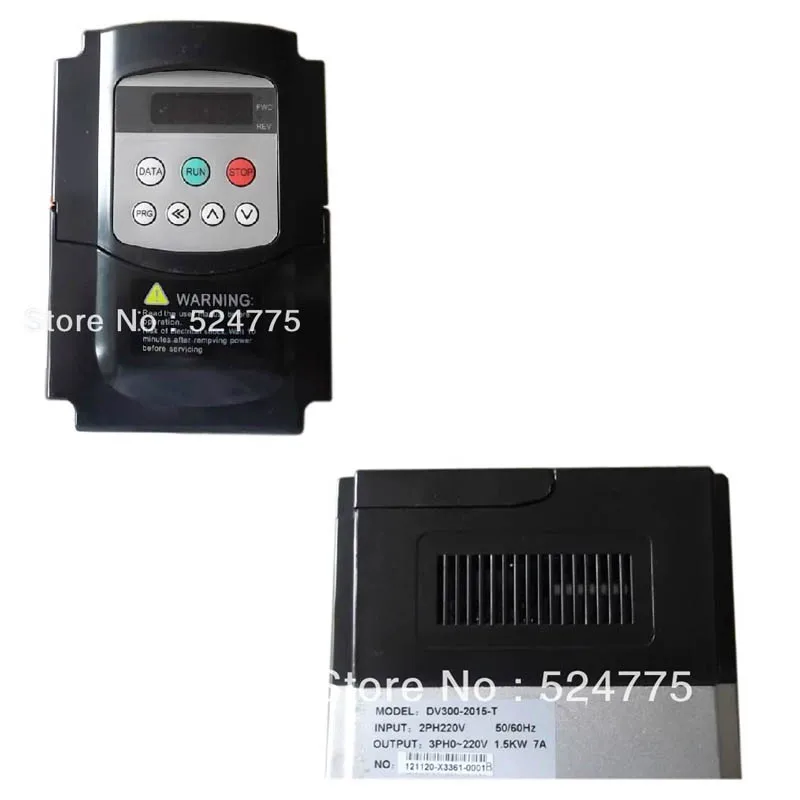 DV300-2015-T 1.5KW 1500W dc ac 220V 7A dovol inverter motor variable frequency converter 50hz 60hz (1)