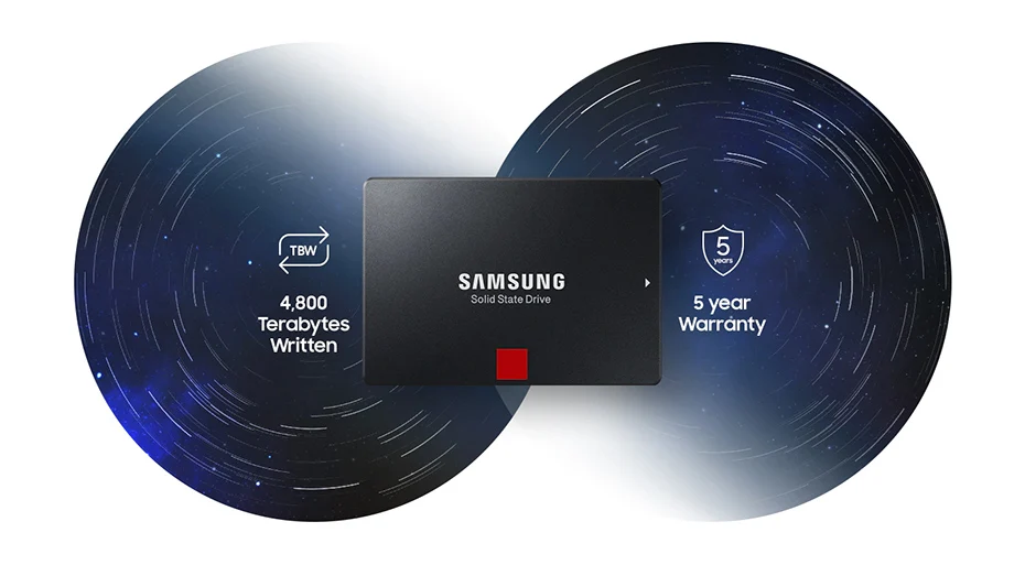 Samsung 2,5 дюймов внутренний SSD 860 PRO 2," SATA III 512 ГБ 1 ТБ V-NAND для рабочего стола HD дисков твердотельный диск