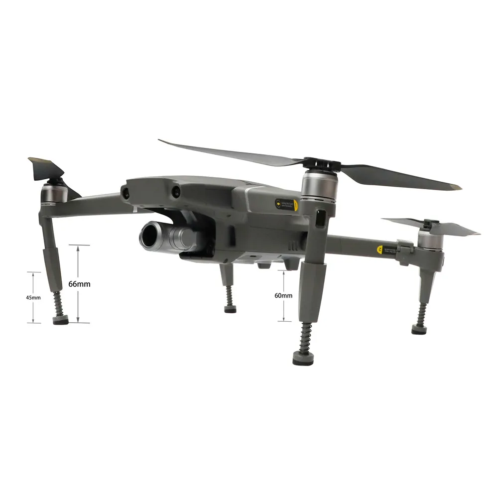 Spring Landing Gear for DJI MAVIC 2 Pro Zoom Front&Rear Extended Landing Leg Heightened Shockproof Protective Gimbal Drone Parts Spring Landing Gear for DJI MAVIC 2 Pro Zoom Front&Rear Extended Landing Leg Heightened Shockproof Protective Gimbal Drone Parts