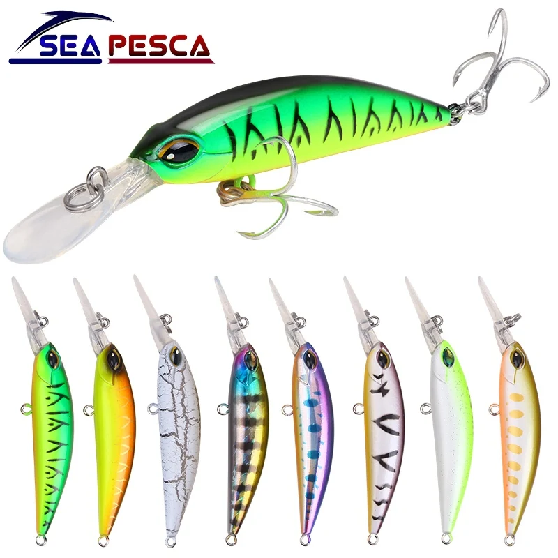 SEAPESCA 10 см 14 5 г блесна рыболовная приманка 2018 новая модель погружающаяся жесткая