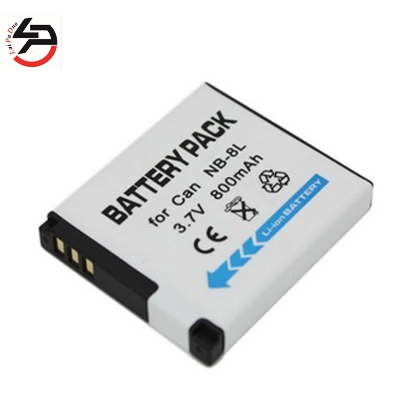 Laipuduo 3 7 v 800mah 100% новый запасной аккумулятор камеры для Canon A3200 A3300 IS PowerShot A2200 |