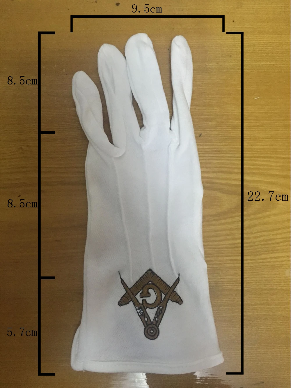 Горячая Распродажа высококачественные масонские перчатки Mason Freedom индивидуальные вышитые перчатки N5