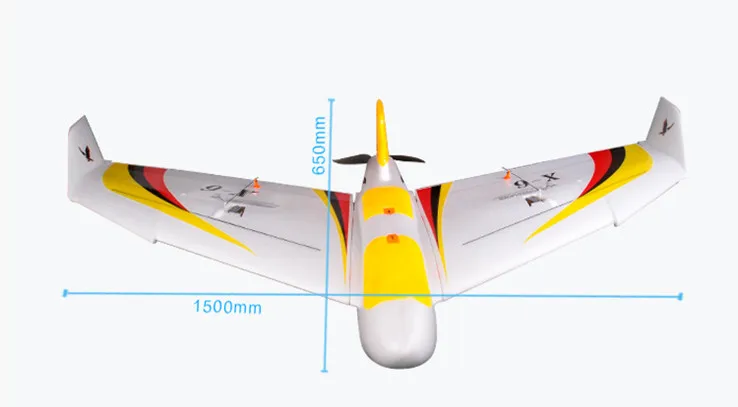 Новая версия Skywalker x6 белое летающее крыло 1,5 метров 12 X-6 fpv epo большие крылья самолет skywalker игрушки на дистанционном управлении самолет