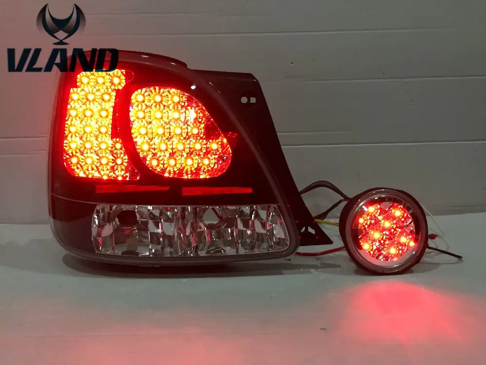 VLAND производитель для автомобиля задний фонарь GS300 светодиодный 1998 2005 с DRL + Реверс
