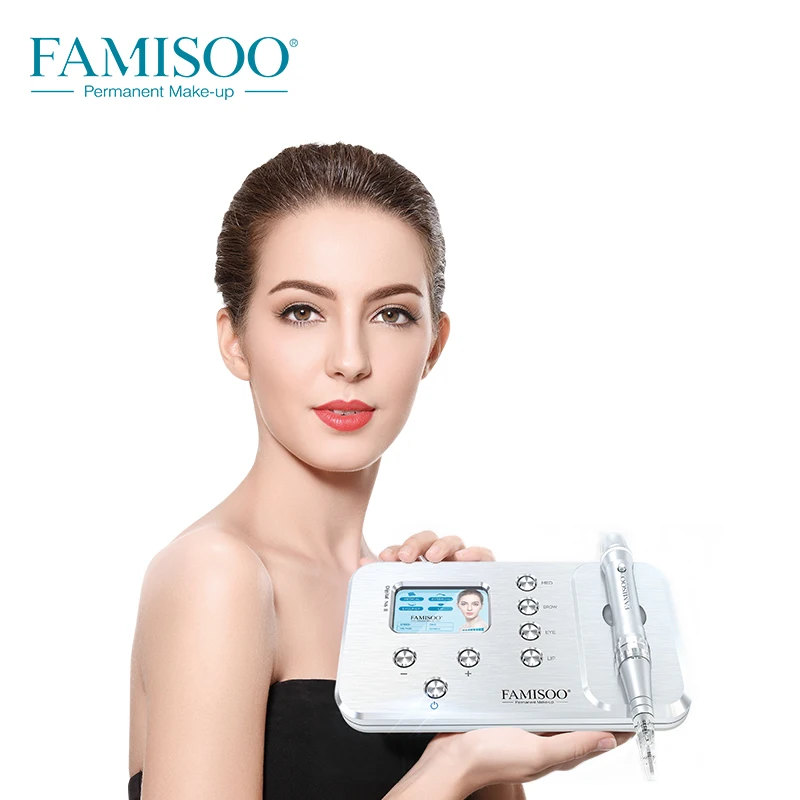 

Permanent Makeup Kit M6 Tatoo Machine Set Professional Tattoo Kit Microblading Printer Complete Machine Suplies Needles eyebrow