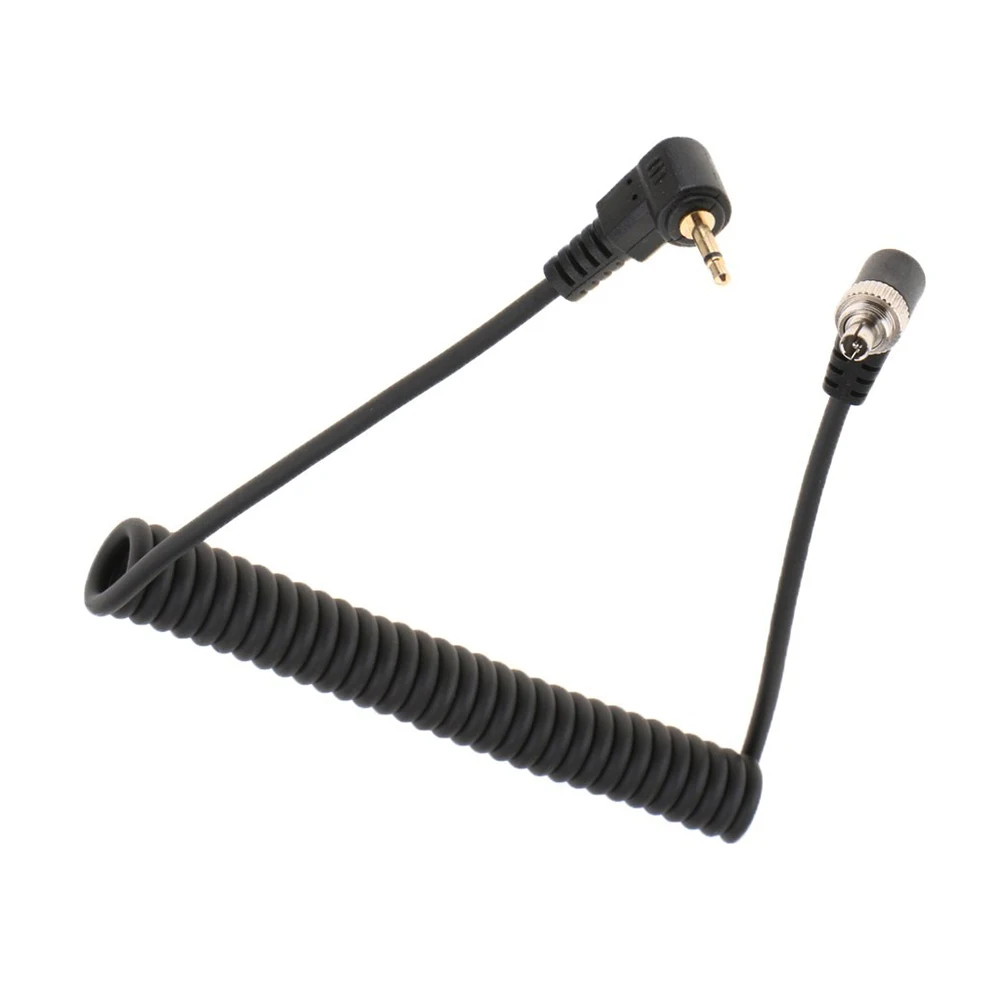 

Camera Flashes 2.5mm to Male PC Flash Sync Cable Screw Lock for Photography Studio Trigger Flash Light Accessories