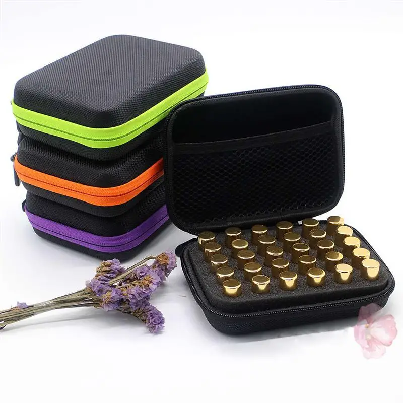 Portable 30 Bottle Essential Oils Storage Case Essential Oil Travel Box