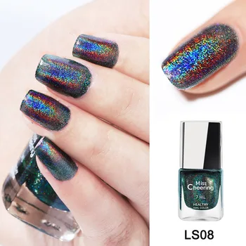 

NEW 1pc Nail Polish Glittering DIY Long Lasting Shine Manicure Art Accessories