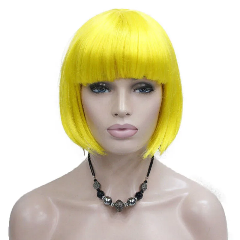 StrongBeauty красный/розовый парик косплей женщины синтетические волосы короткие