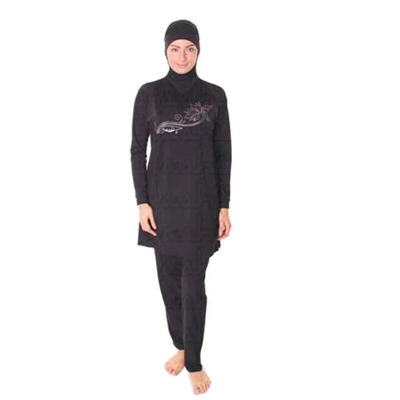 Исламский swimsui5XL-S большой размер s мусульманская одежда для плавания скромный мусульманский пляжный купальник Дешевые Буркини плюс размер